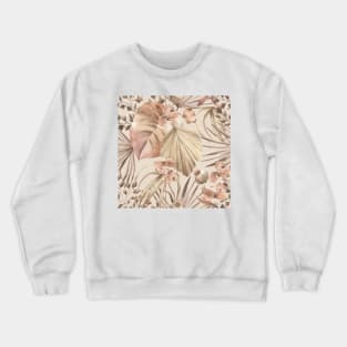 Summer seamless Flowers Crewneck Sweatshirt